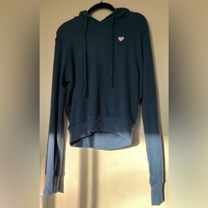 Spiritual Gangster Deep Blue Hoodie(Size Medium)